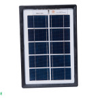 Solar Panel in plastic frame for 6V devices & batteries (2.5W)