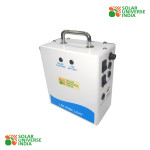 SUI Mini Solar Home Lighting System with 2 LED bulbs, Battery & Solar Panel - 27Wh Battery & 5W Solar Panel