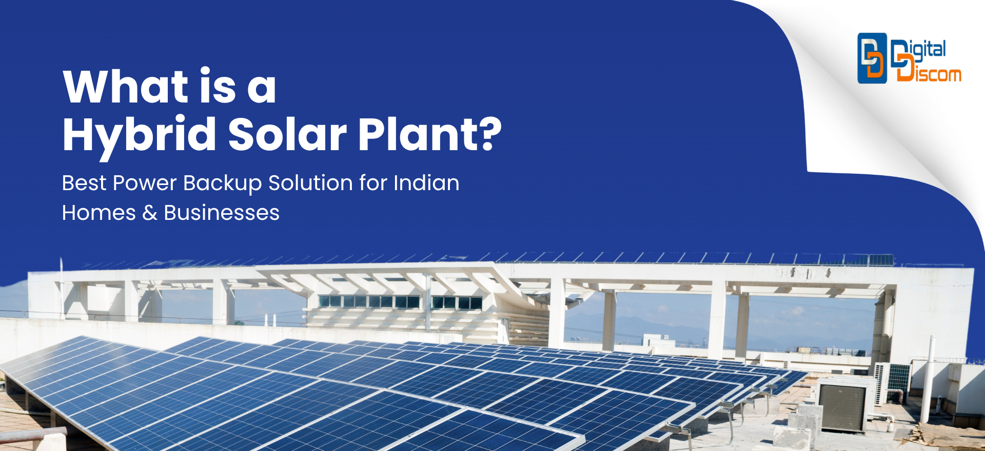 You are currently viewing What is a Hybrid Solar Plant?